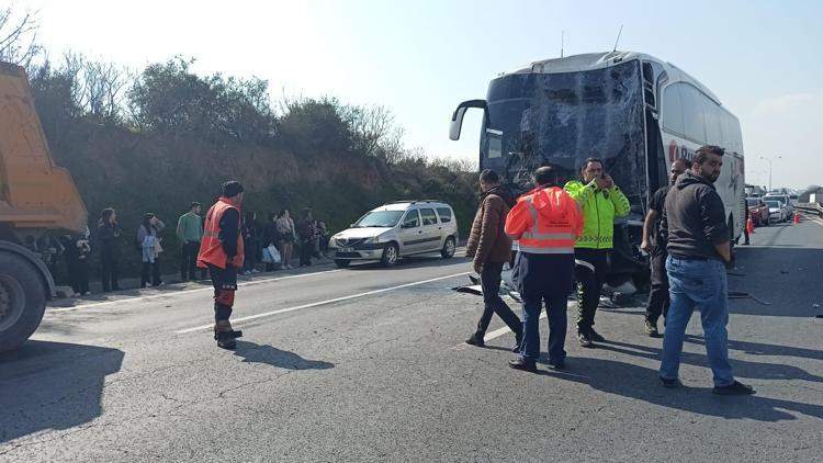 TEM’de zincirleme kaza; Ankara yönü ulaşıma kapandı