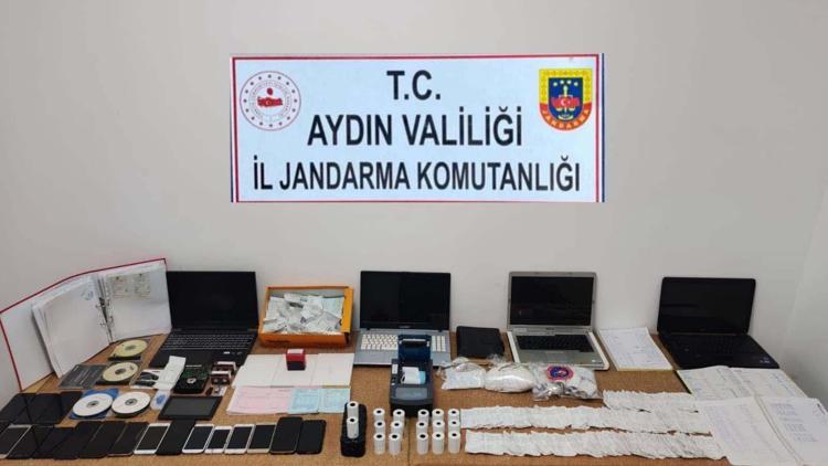 Aydında sahte fatura operasonu: 18 gözaltı