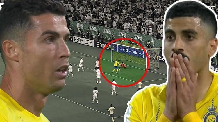 Cristiano Ronaldonun kaçırdığı gol ağızları açık bıraktı İzleyenler inanamadı...