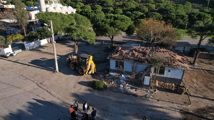 Ayvalık Belediyesi Temizlik İşleri Müdürlüğü şantiyesi taşındı