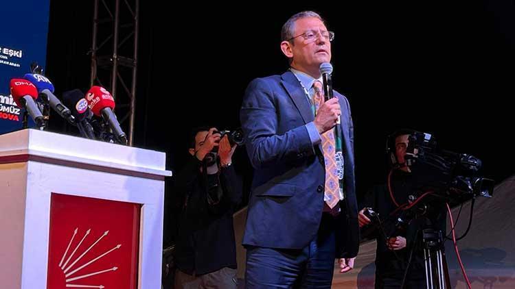 CHP lideri Özel: İzmirde seçmenin notu kırıktır