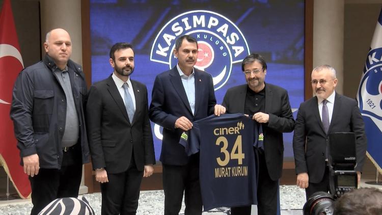 Murat Kurumdan Kasımpaşa Spora ziyaret