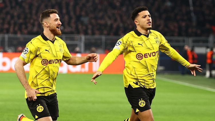Borussia Dortmund evinde PSVyi devirdi ve çeyrek finale yükseldi