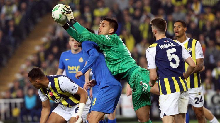 Fenerbahçe, Konferans Liginde çeyrek finalde Union SGye galibiyet yetmedi: 0-1