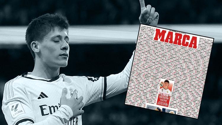 İspanyada Arda Güler manşetlerde Cristiano Ronaldonun yer aldığı listeyi duyurdular