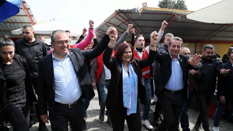 Başkan Çerçioğlu, Efekent Pazaryerini ziyaret etti