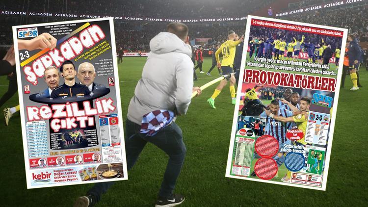 Trabzonspor - Fenerbahçe maçını yerel gazeteler hangi başlıklarla gördü