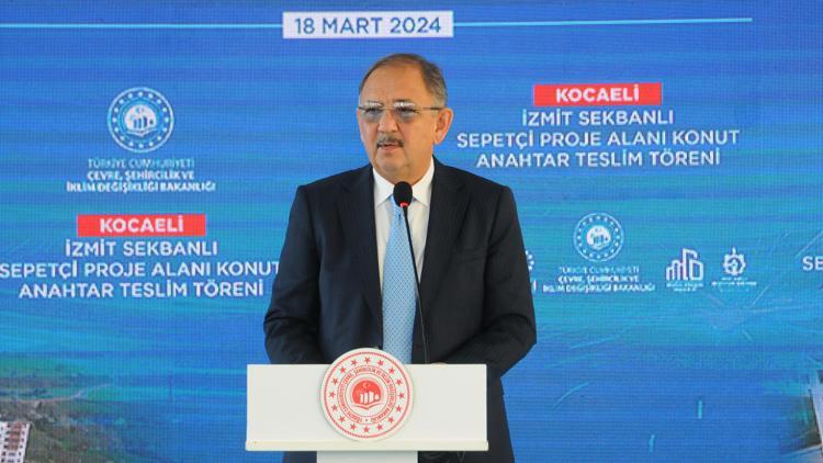 Bakan Özhaseki: Yeni bir belediyecilik modası çıktı, algı belediyeciliği diyorlar, başını İstanbul çekiyor