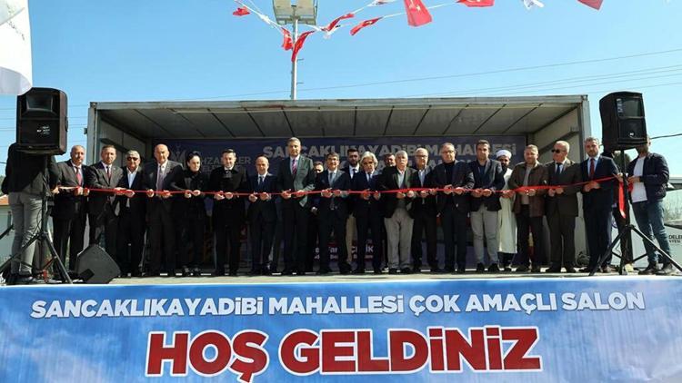 Sancaklıkayadibi Çok Amaçlı Salonuna kavuştu