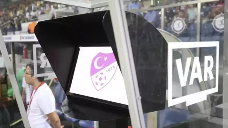 TFF, Süper Ligde 30. haftanın VAR kayıtlarını açıkladı