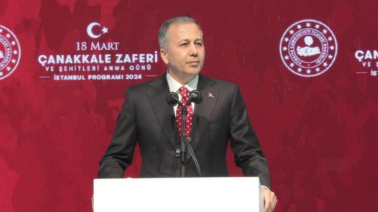 Bakan Yerlikaya: Çanakkale, tarihin akışını değiştiren tarihe yeniden yön veren bir savaştır