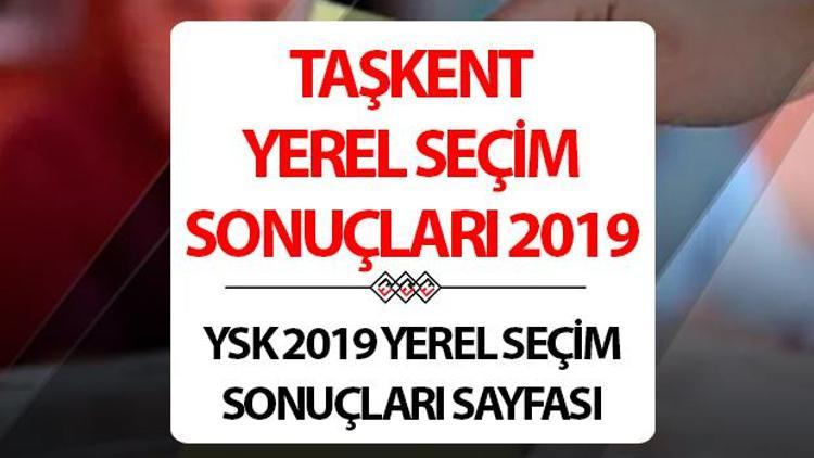 Taşkent Belediyesi hangi partide Konya Taşkent Belediye Başkanı kimdir 2019 Taşkent yerel seçim sonuçları...