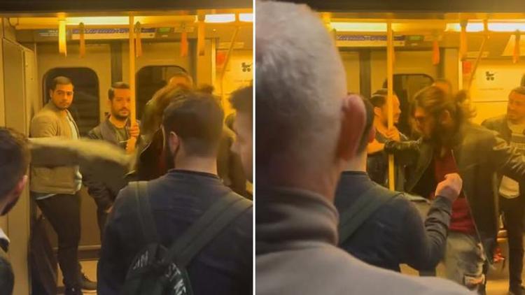 Metro arızalanınca vatman kabinini tekmeledi