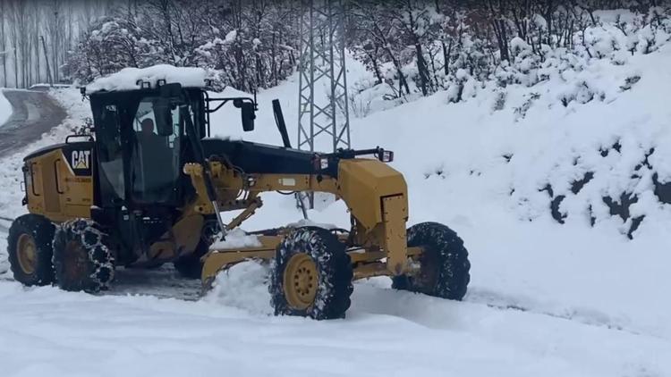 Şırnakta 5 köy yolu kardan kapandı