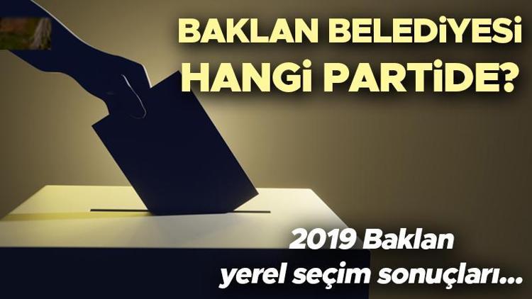 Baklan Belediyesi hangi partide Denizli Baklan Belediye Başkanı kimdir 2019 Baklan yerel seçim sonuçları...
