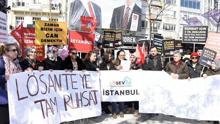 LÖSANTE Hastanesi için protesto