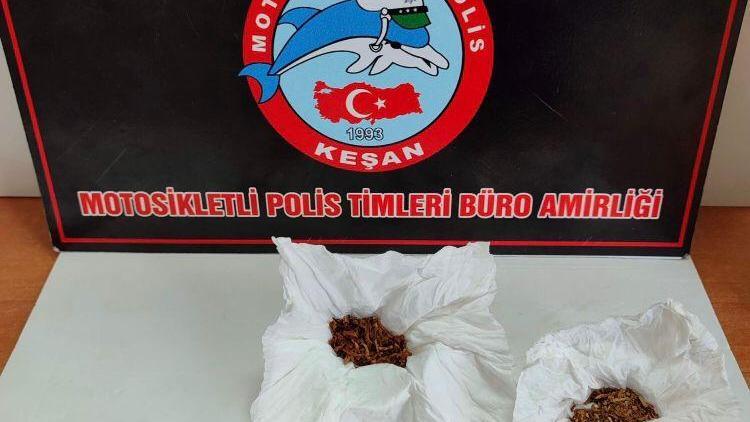 Edirne’de uyuşturucuyla yakalanan 3 şüpheliye gözaltı