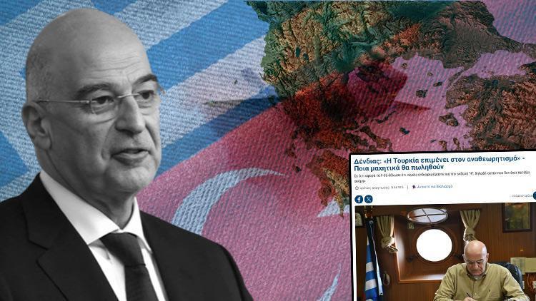 Mavi vatan rahatsız etti... Yunan bakandan skandal Türkiye açıklaması: Ankara revizyonizmde ısrar ediyor