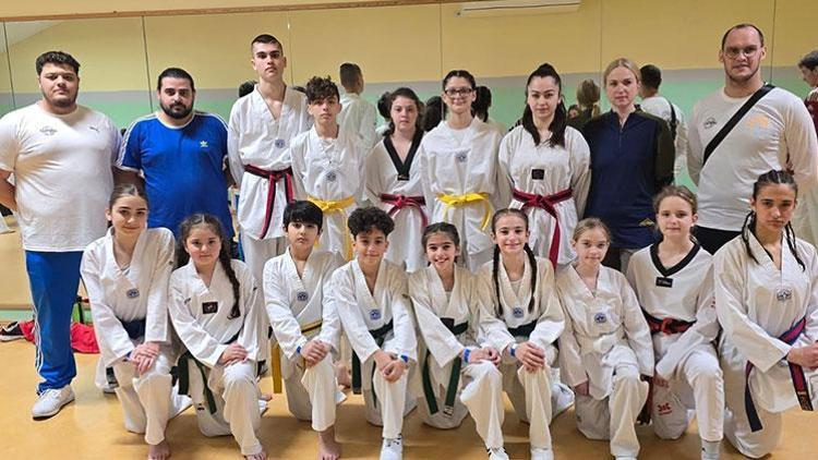 Özer Taekwondo Okulu madalyaya doymuyor