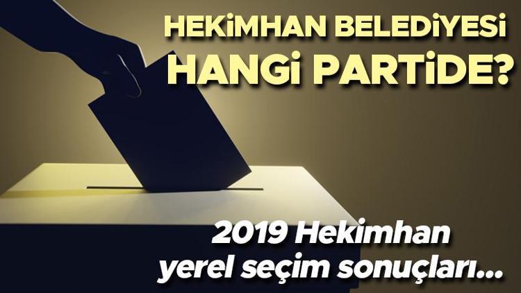 Hekimhan Belediyesi hangi partide Malatya Hekimhan Belediye Başkanı kimdir 2019 Hekimhan yerel seçim sonuçları...
