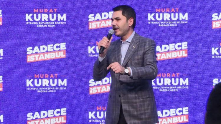 AK Parti İBB Başkan Adayı Murat Kurum Bahçelievlerde Mardinliler Sahuruna katıldı