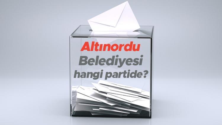 Altınordu Belediyesi hangi partide Ordu Altınordu Belediye Başkanı kimdir 2019 Altınordu yerel seçim sonuçları...