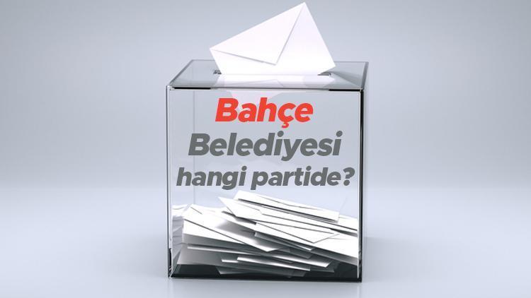 Bahçe Belediyesi hangi partide Osmaniye Bahçe Belediye Başkanı kimdir 2019 Bahçe yerel seçim sonuçları...