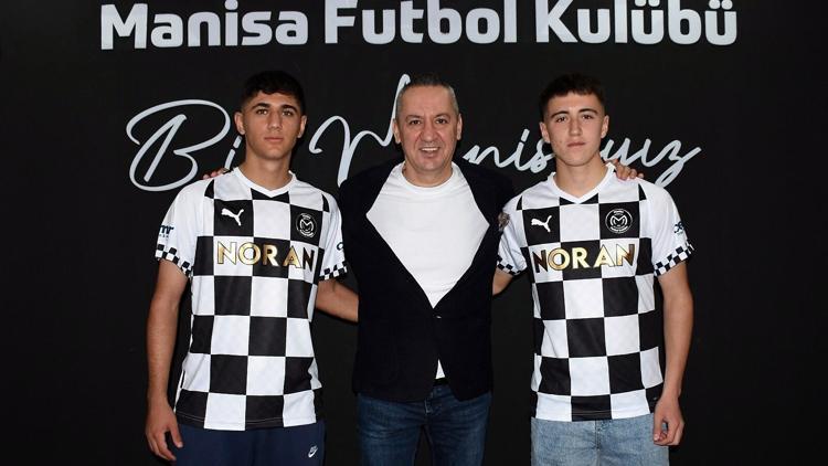 Manisa FK Kerem ve Osman ile profesyonel sözleşme imzaladı