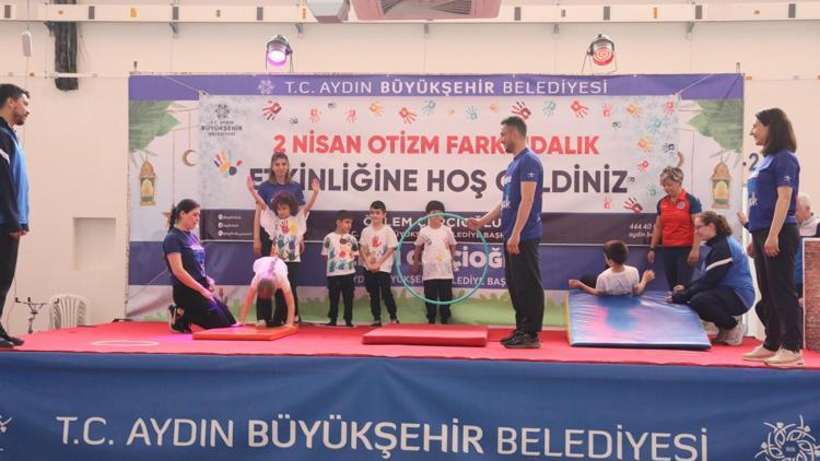 Aydın Büyükşehir Belediyesinden otizm farkındalığı etkinliği