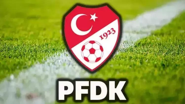 PFDK kararları açıklandı Fenerbahçe ve Galatasaraya para cezası...