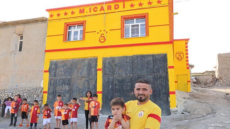 Diyarbakırlı inşaat ustasının Galatasaray ve Mauro Icardi sevgisi