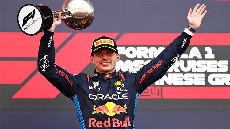 Max Verstappen Japonyada 57. zaferini kazandı