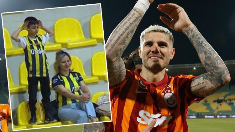 Galatasaraylı Mauro Icardi, Instagramdan Fenerbahçeli miniği paylaştı: Teşekkürler