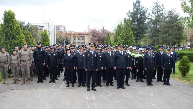 Diyarbakır’da Türk Polis Teşkilatı’nın 179’uncu kuruluş yıl dönümü kutlandı