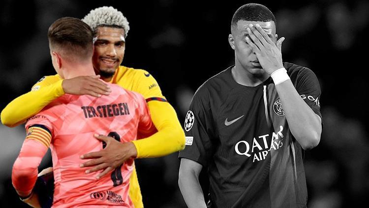 Şampiyonlar Liginde tarihi hafta PSG-Barcelona ve Atletico Madrid-Dortmund maçları sonrası gelen rekor, Kylian Mbappe...