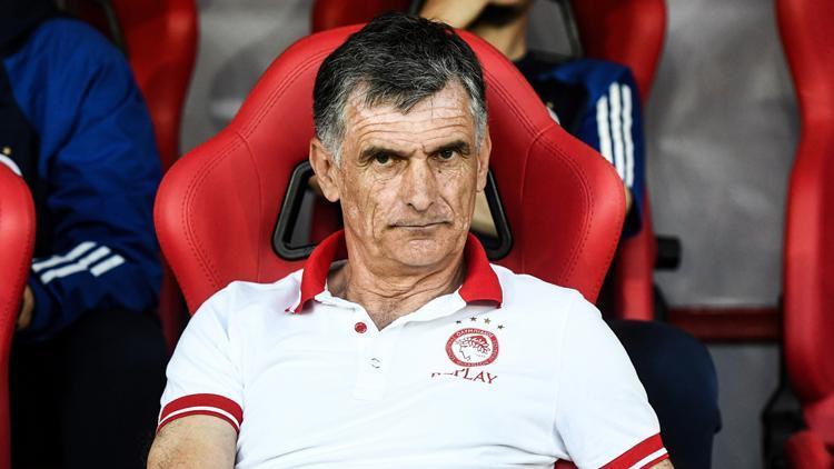 Olympiakos Luis Mendilibar: PAOK ve bize dinlenmek için zaman verdiler