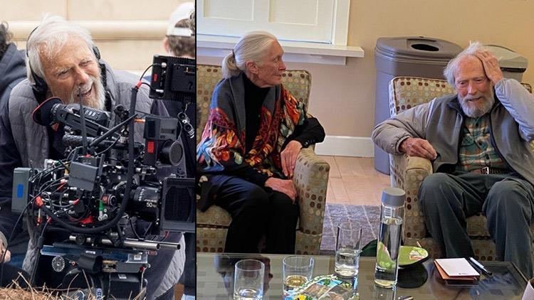 93 yaşında veda filmi için kamera arkasına geçmişti… İki yaşayan efsane bir arada