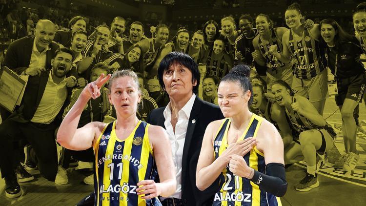 Fenerbahçe, Avrupa şampiyonu oldu Euroleague Womenda üst üste ikinci zafer