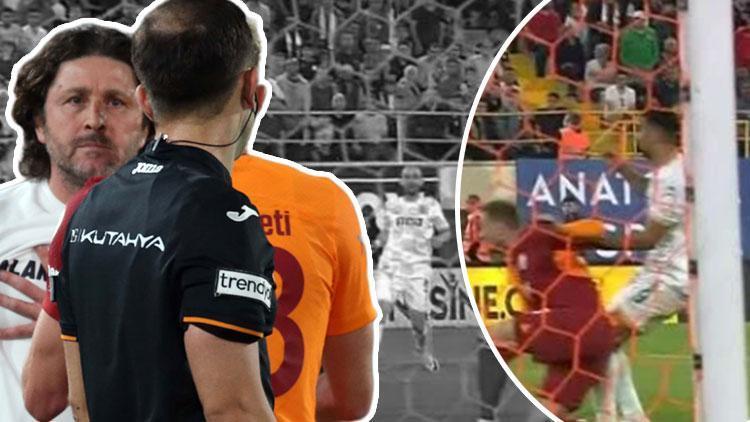 Alanyaspor - Galatasaray maçındaki tartışmalı kararlar için kim, ne dedi Oyun kuralları çok net | Penaltı verilmesi için...
