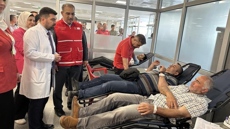 Osmaniye Devlet Hastanesinde Kan Bağışı etkinliği