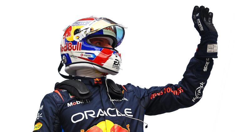 Çinde ilk sıra Max Verstappenin