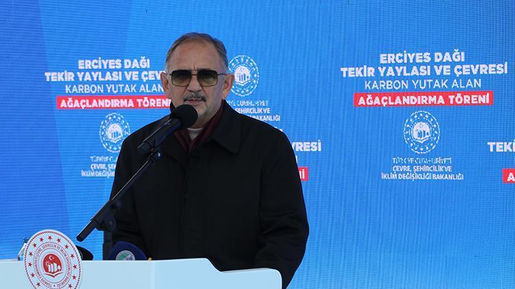 Çevre, Şehircilik ve İklim Değişikliği Bakanı Mehmet Özhaseki: Orman varlığını büyüten ender ülkelerden biriyiz