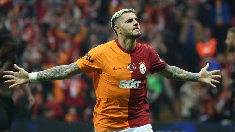 Mauro Icardinin gecesi Galatasaray - Pendikspor maçında hem iki başardı hem tarihe geçti