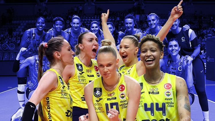 Fenerbahçeden üst üste 2. şampiyonluk Sarı lacivertliler, Eczacıbaşını mağlup ederek 7. kez şampiyon oldu
