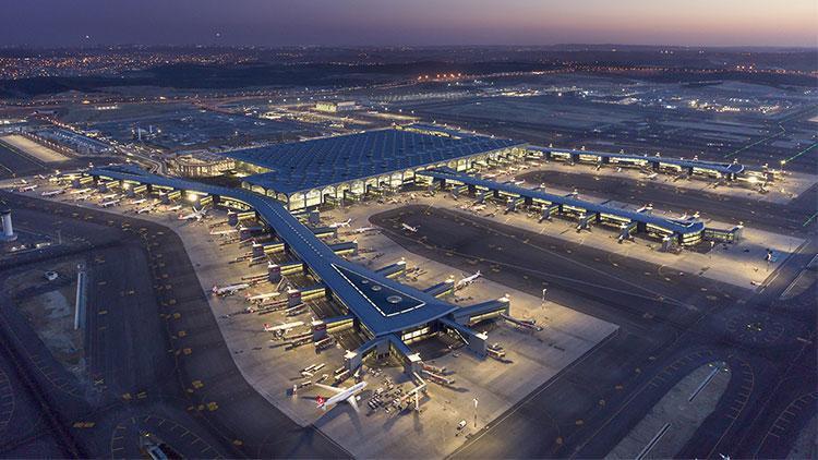 İstanbul Havalimanı 8-14 Nisan tarihlerinde Avrupanın en yoğun havalimanı oldu