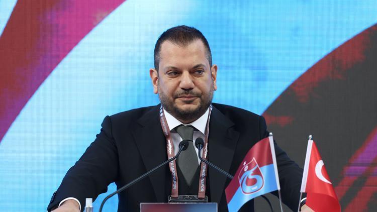 Trabzonsor Başkanı Ertuğrul Doğan: Tek amacımız kupa kazandırabilmek