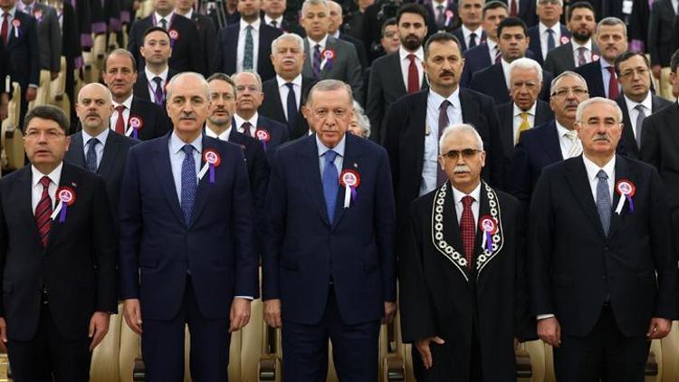 Cumhurbaşkanı Erdoğan, AYMnin kuruluş yıl dönümü törenine katıldı