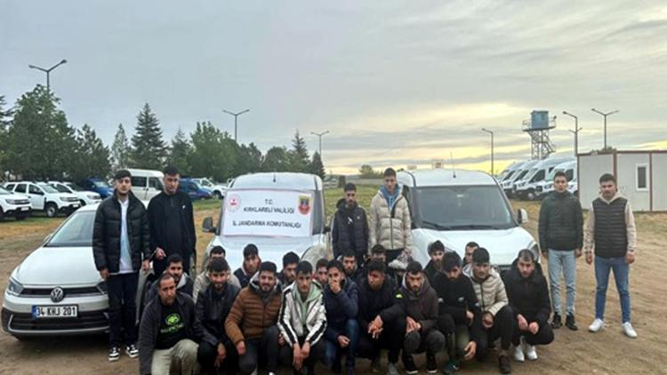 Kırklareli’nde 43 göçmen yakalandı, 13 organizatör tutuklandı