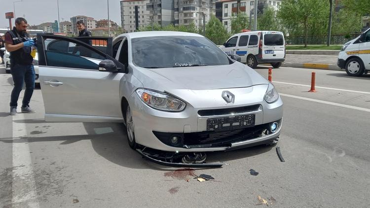 Otomobilin çarptığı Mehmet Salih, yaralandı