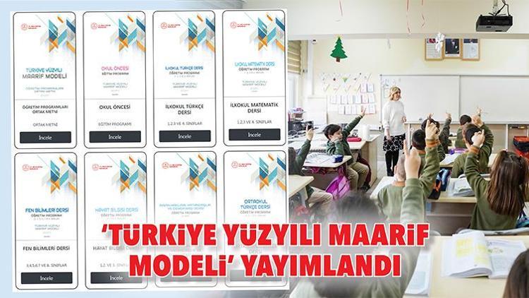 ‘Türkiye Yüzyılı Maarif Modeli’ yayımlandı